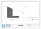 Cornier ambutisat zincat 300x300x1.5x2000 mm 1